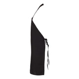 Q4010 Q-Tees Bib Apron Black