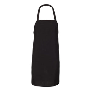 Q4010 Q-Tees Bib Apron Black