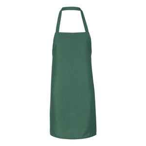 Q4010 Q-Tees Bib Apron Forest