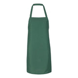 Q4010 Q-Tees Bib Apron Forest