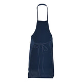 Q4010 Q-Tees Bib Apron Navy