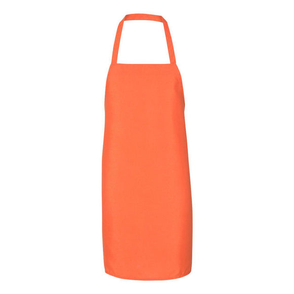 Q4010 Q-Tees Bib Apron Orange