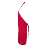 Q4010 Q-Tees Bib Apron Red