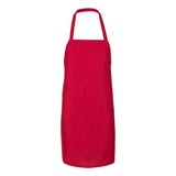 Q4010 Q-Tees Bib Apron Red