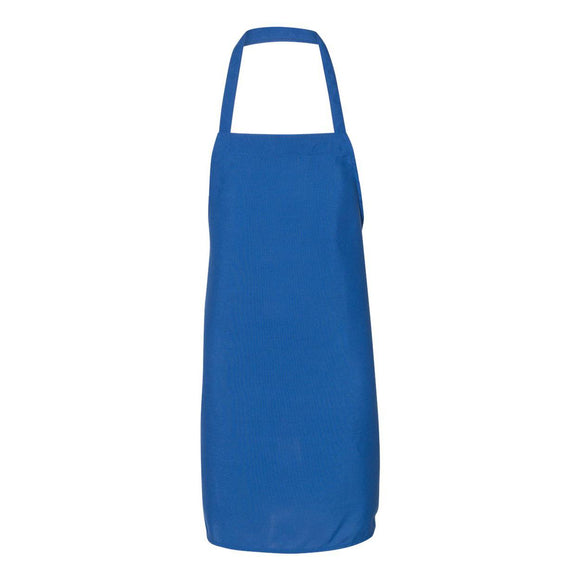 Q4010 Q-Tees Bib Apron Royal