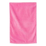 T200 Q-Tees Hemmed Hand Towel Azalea