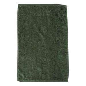 T200 Q-Tees Hemmed Hand Towel Forest