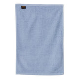 T200 Q-Tees Hemmed Hand Towel Light Blue