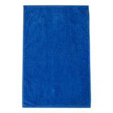 T200 Q-Tees Hemmed Hand Towel Royal