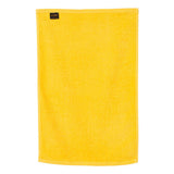 T200 Q-Tees Hemmed Hand Towel Yellow