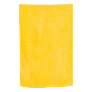 T200 Q-Tees Hemmed Hand Towel Yellow