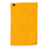 T300 Q-Tees Deluxe Hemmed Hand Towel Gold