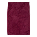 T300 Q-Tees Deluxe Hemmed Hand Towel Maroon