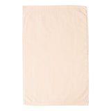 T300 Q-Tees Deluxe Hemmed Hand Towel Natural