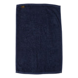 T300 Q-Tees Deluxe Hemmed Hand Towel Navy