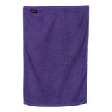 T300 Q-Tees Deluxe Hemmed Hand Towel Purple