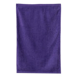 T300 Q-Tees Deluxe Hemmed Hand Towel Purple