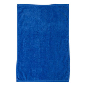 T300 Q-Tees Deluxe Hemmed Hand Towel Royal