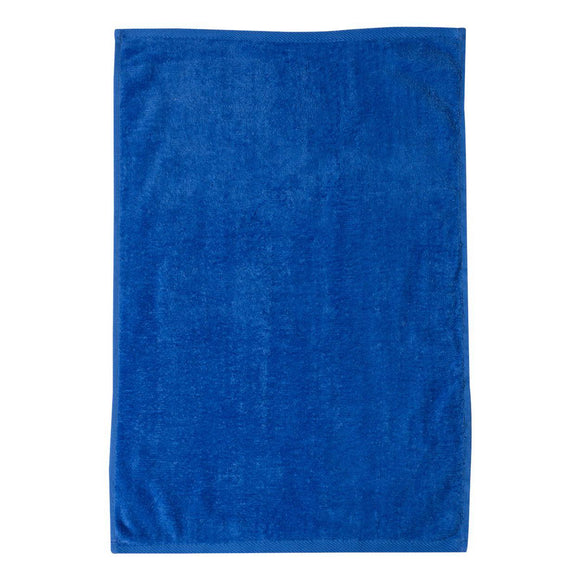 T300 Q-Tees Deluxe Hemmed Hand Towel Royal