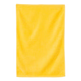 T300 Q-Tees Deluxe Hemmed Hand Towel Yellow