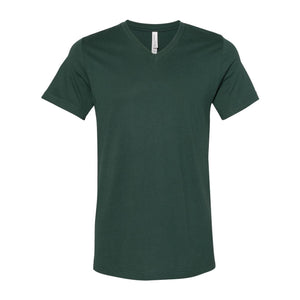 3005 BELLA + CANVAS Jersey V-Neck Tee Forest