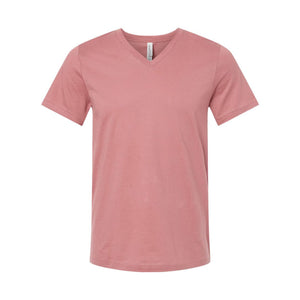 3005 BELLA + CANVAS Jersey V-Neck Tee Mauve