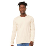 3501 BELLA + CANVAS Unisex Jersey Long Sleeve Tee Natural