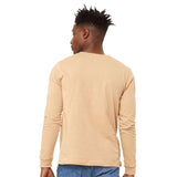 3501 BELLA + CANVAS Unisex Jersey Long Sleeve Tee Sand Dune