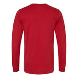 3501 BELLA + CANVAS Unisex Jersey Long Sleeve Tee Canvas Red