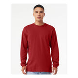 3501 BELLA + CANVAS Unisex Jersey Long Sleeve Tee Canvas Red