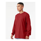 3501 BELLA + CANVAS Unisex Jersey Long Sleeve Tee Canvas Red