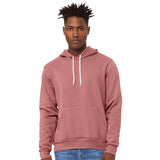 3719 BELLA + CANVAS Sponge Fleece Hoodie Mauve