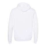 3719 BELLA + CANVAS Sponge Fleece Hoodie DTG White