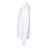 3719 BELLA + CANVAS Sponge Fleece Hoodie DTG White