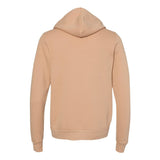 3739 BELLA + CANVAS Sponge Fleece Full-Zip Hoodie Heather Sand Dune