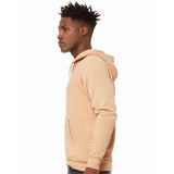 3739 BELLA + CANVAS Sponge Fleece Full-Zip Hoodie Heather Sand Dune