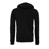 3739 BELLA + CANVAS Sponge Fleece Full-Zip Hoodie Black Heather