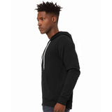 3739 BELLA + CANVAS Sponge Fleece Full-Zip Hoodie Black Heather