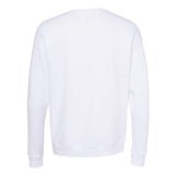 3945 BELLA + CANVAS Sponge Fleece Drop Shoulder Crewneck Sweatshirt DTG White