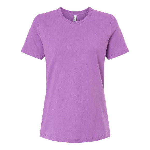 6400 BELLA + CANVAS Women’s Relaxed Jersey Tee Royal Purple