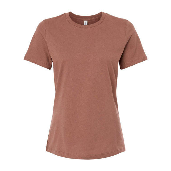 6400 BELLA + CANVAS Women’s Relaxed Jersey Tee Chestnut