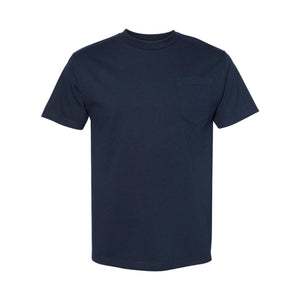 1305 ALSTYLE Classic Pocket T-Shirt Navy