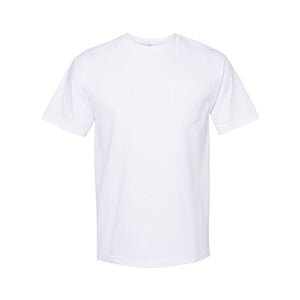 1305 ALSTYLE Classic Pocket T-Shirt White