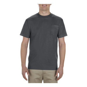 1905 ALSTYLE Heavyweight Pocket T-Shirt Charcoal Heather