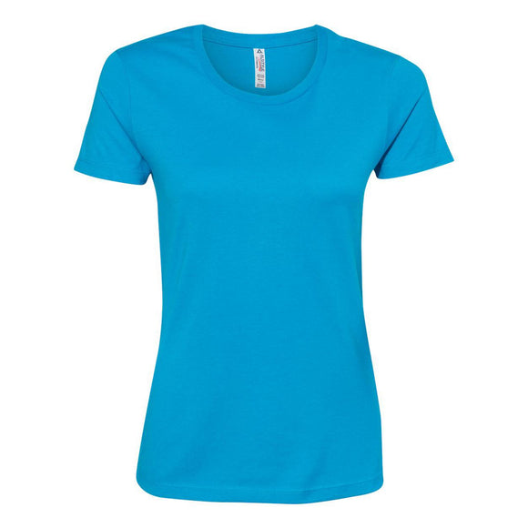 2562 ALSTYLE Women’s Ultimate T-Shirt Turquoise