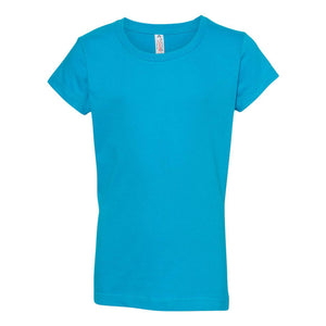 3362 ALSTYLE Girls’ Ultimate T-Shirt Turquoise