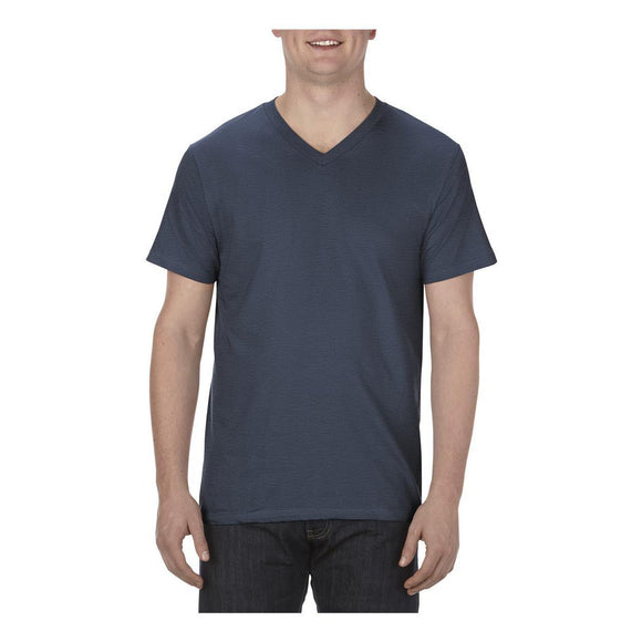 5300 ALSTYLE Ultimate V-Neck T-Shirt Navy Heather