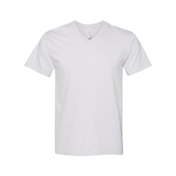 5300 ALSTYLE Ultimate V-Neck T-Shirt Silver