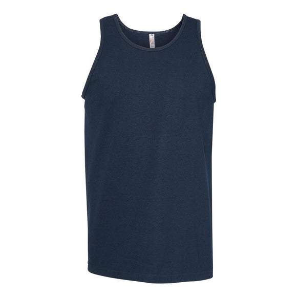 1307 ALSTYLE Classic Tank Top Navy