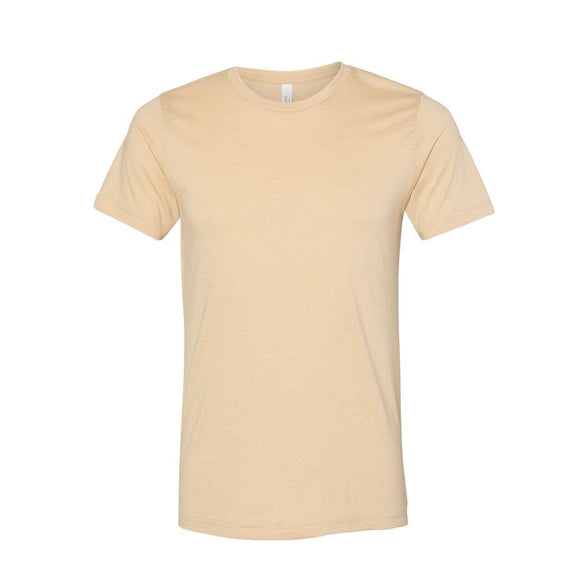 3001CVC BELLA + CANVAS CVC Jersey Tee Heather Sand Dune